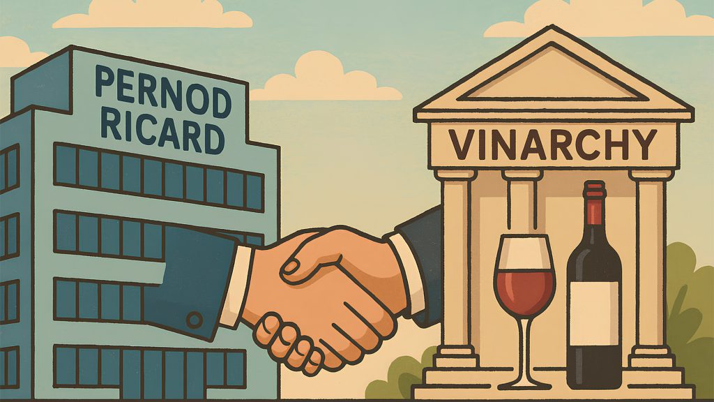 Pernod Ricard Completes Wine Portfolio Sale, Paving Way for Vinarchy