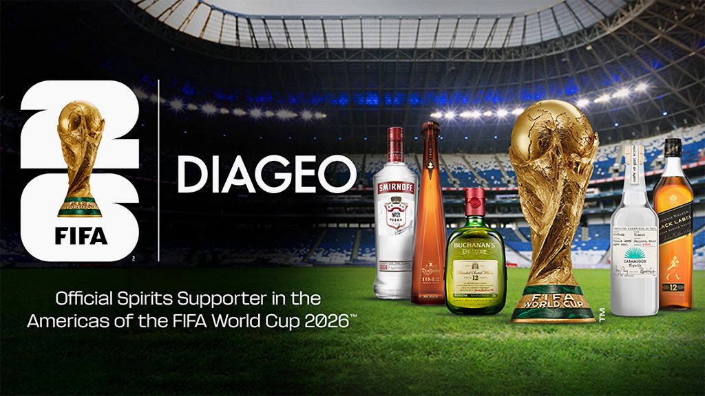 Diageo Named Official Spirits Supporter of FIFA World Cup 2026 in the Americas